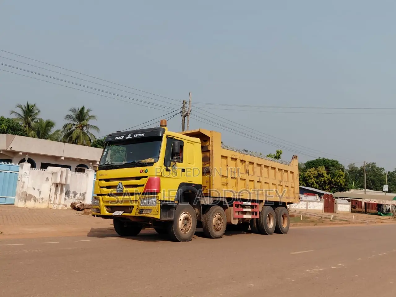 2020 Model Howo Dump Truck 12 Wheeler ,Bought Brand New 