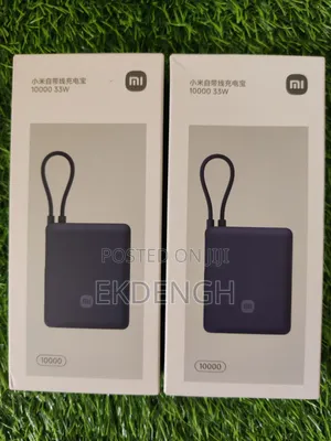 Xiaomi 33w 10,000mah Powerbank With Cable