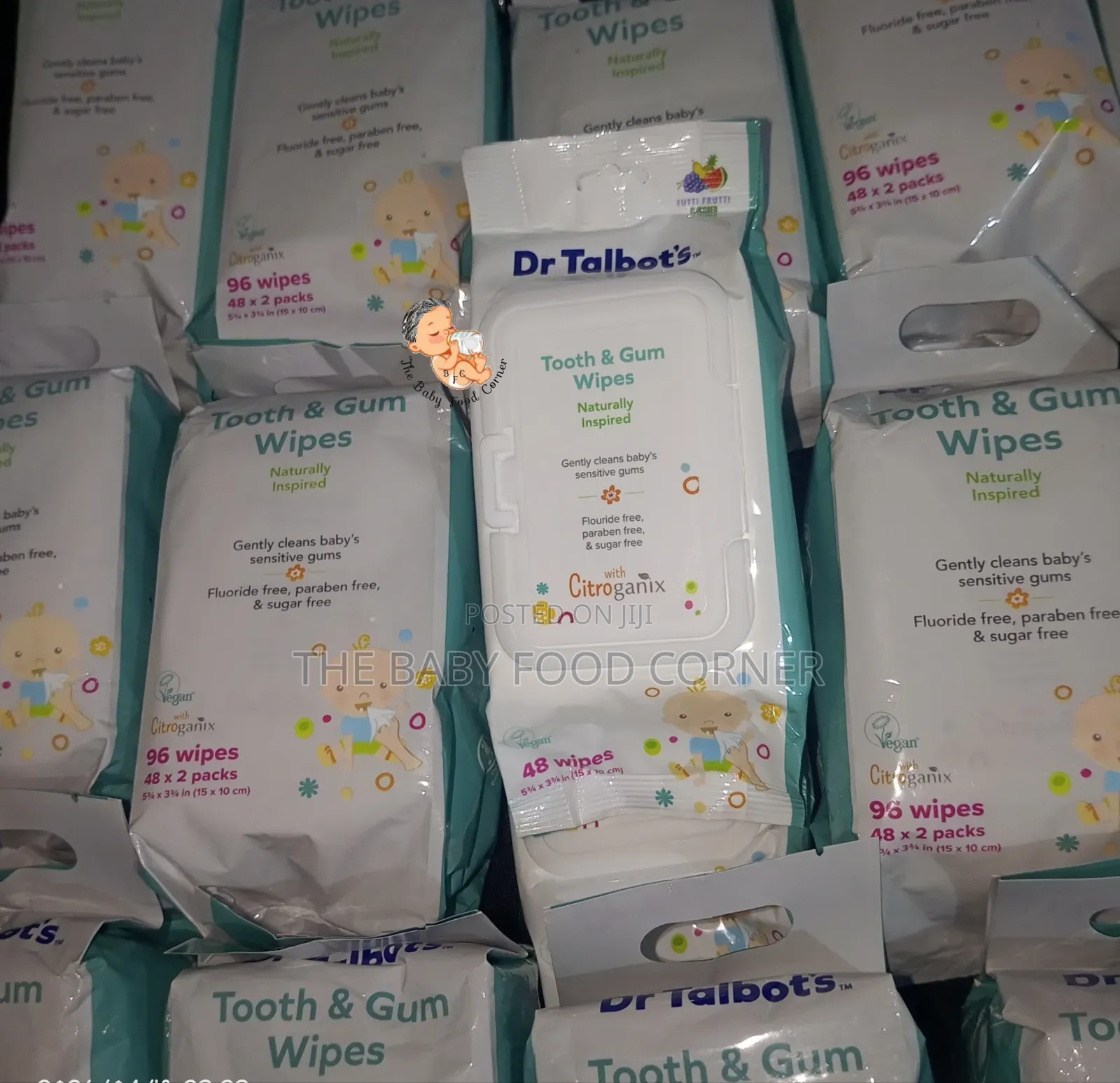 Dr Talbot's Baby Tooth and Gum Wipes
