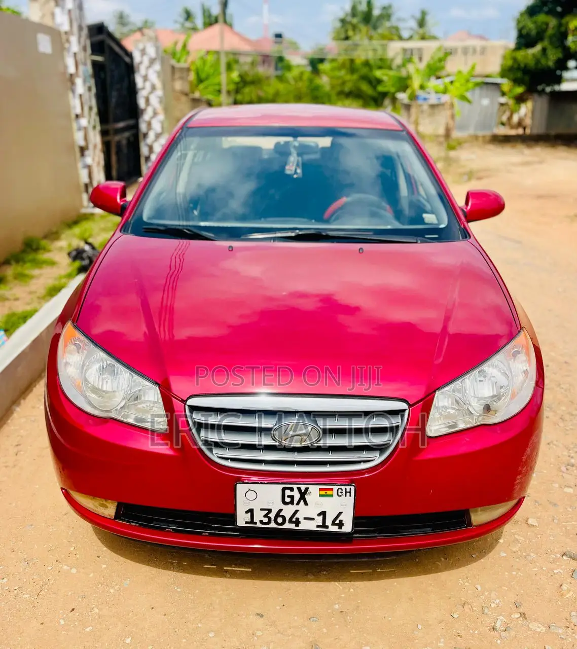 Hyundai Elantra 2010 Red