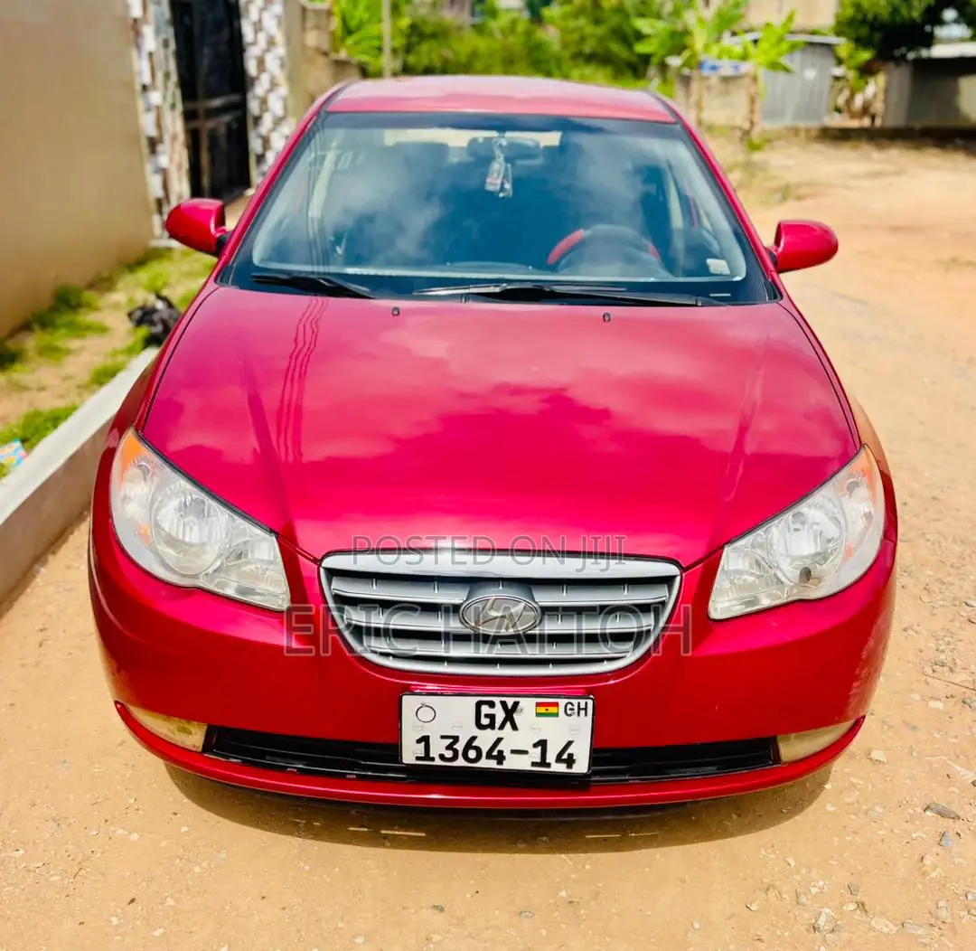Hyundai Elantra 2010 Red