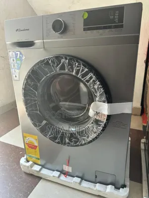 : 7kg Front‐Load Automatic Washing Machine – Stainless Steel