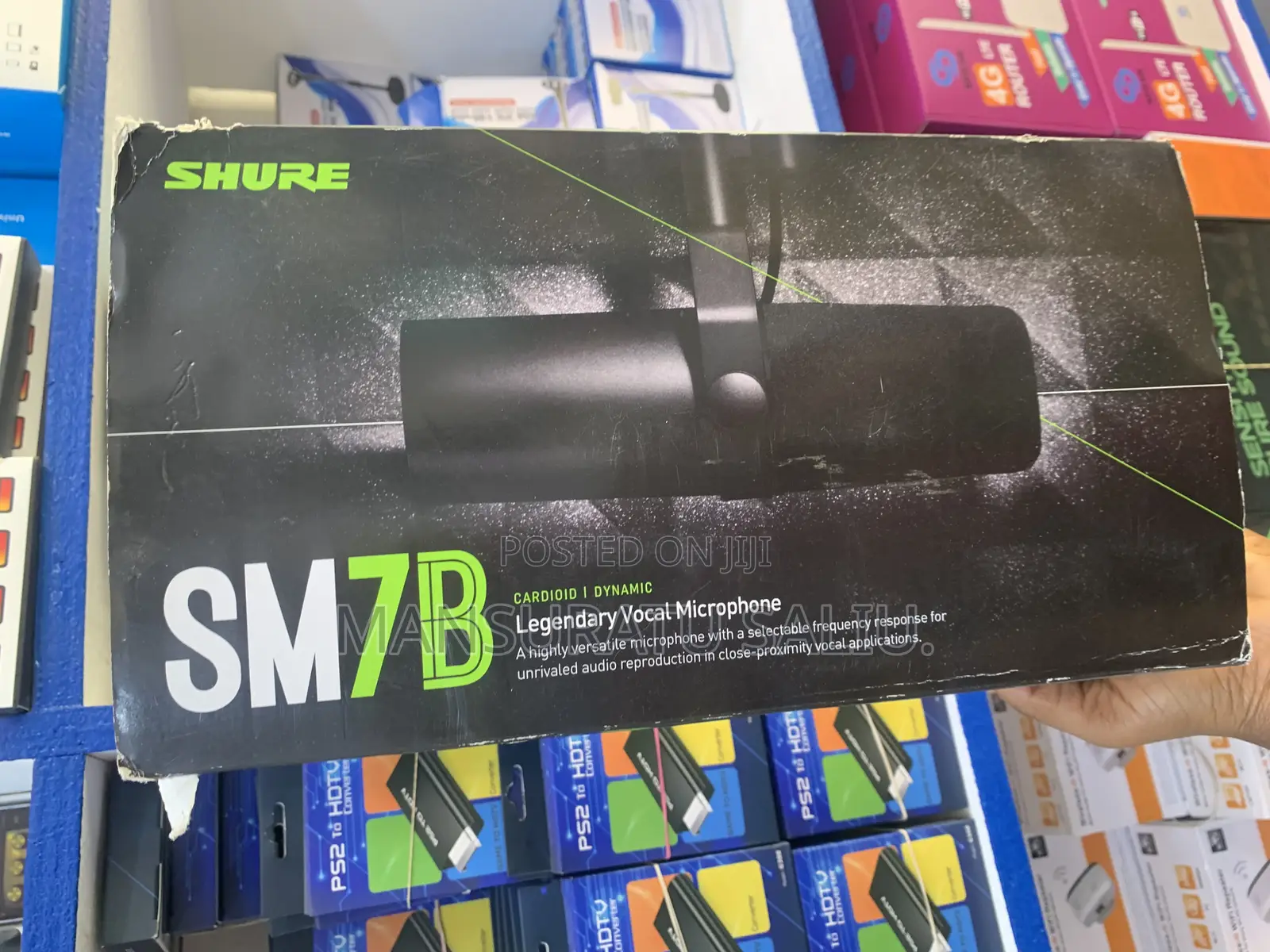 Sm7b Cardioid I Dynamic Legendary Vocal Microphone a Highly Versatile