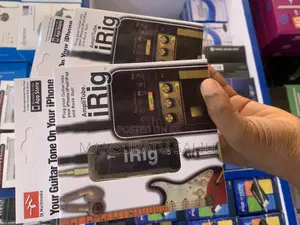 Irig Plug Your Guitar Into Your iPhone/iPod/iPad and Effects Sound!