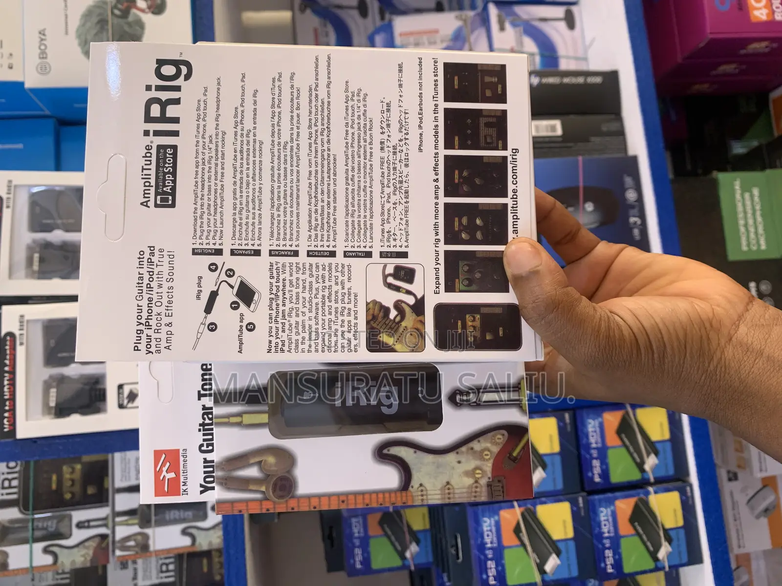 Irig Plug Your Guitar Into Your iPhone/iPod/iPad and Effects Sound!