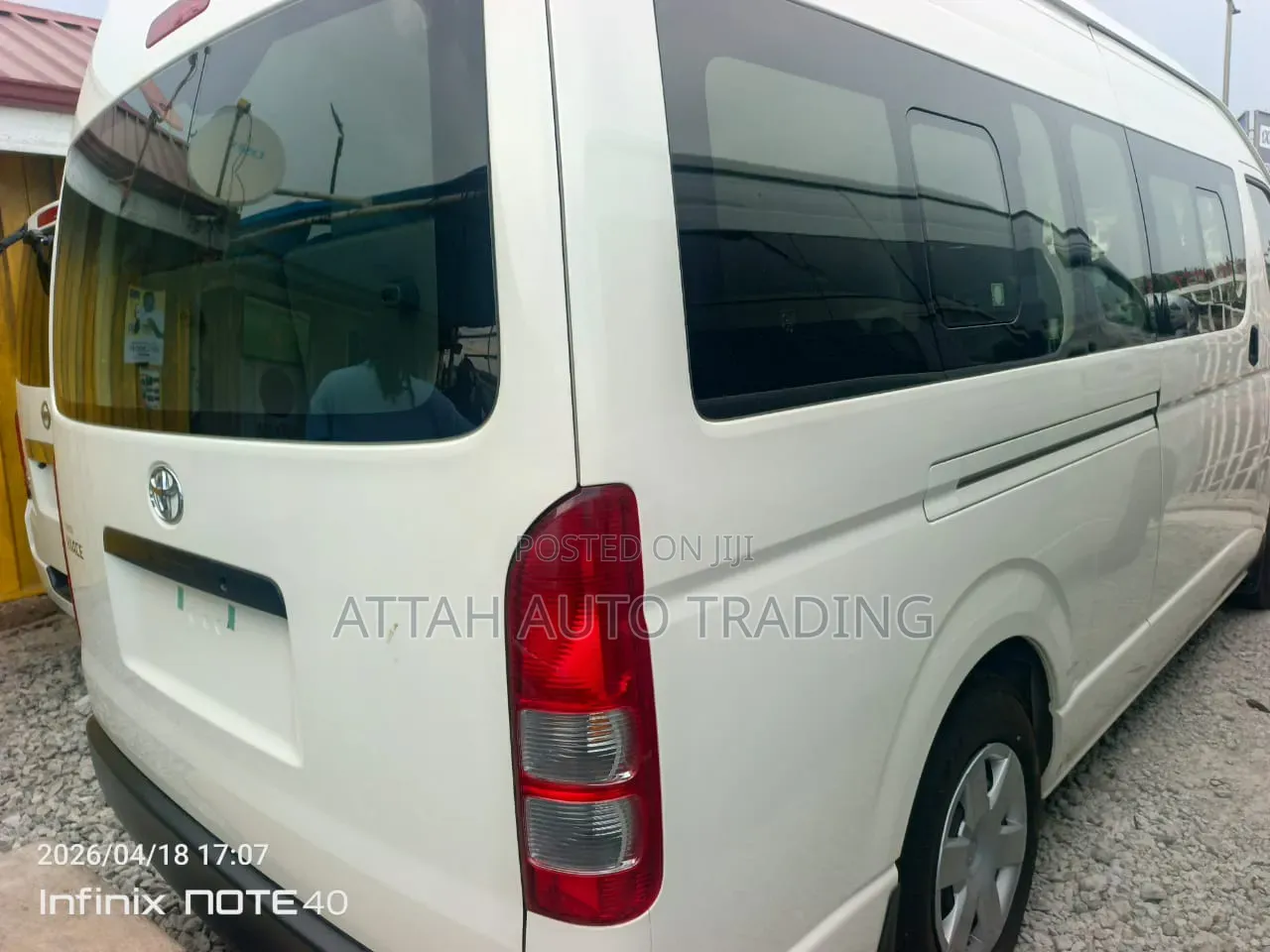 Toyota HiAce 2024 White
