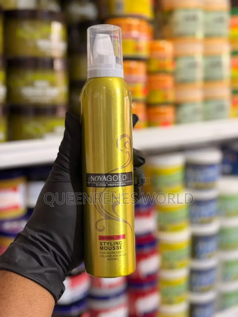 Nova Gold Styling Mousse