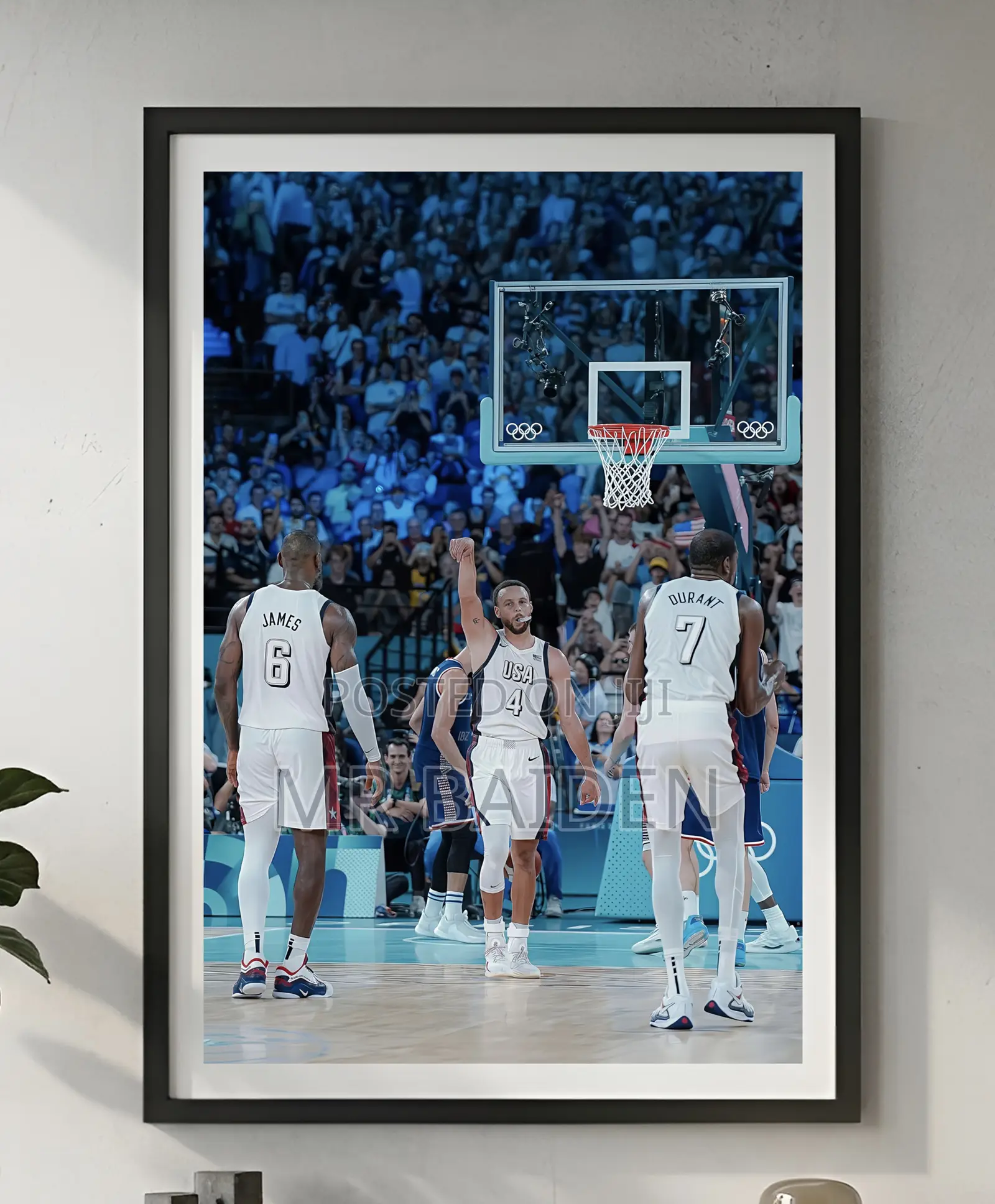 Basketball Framed Wall Art