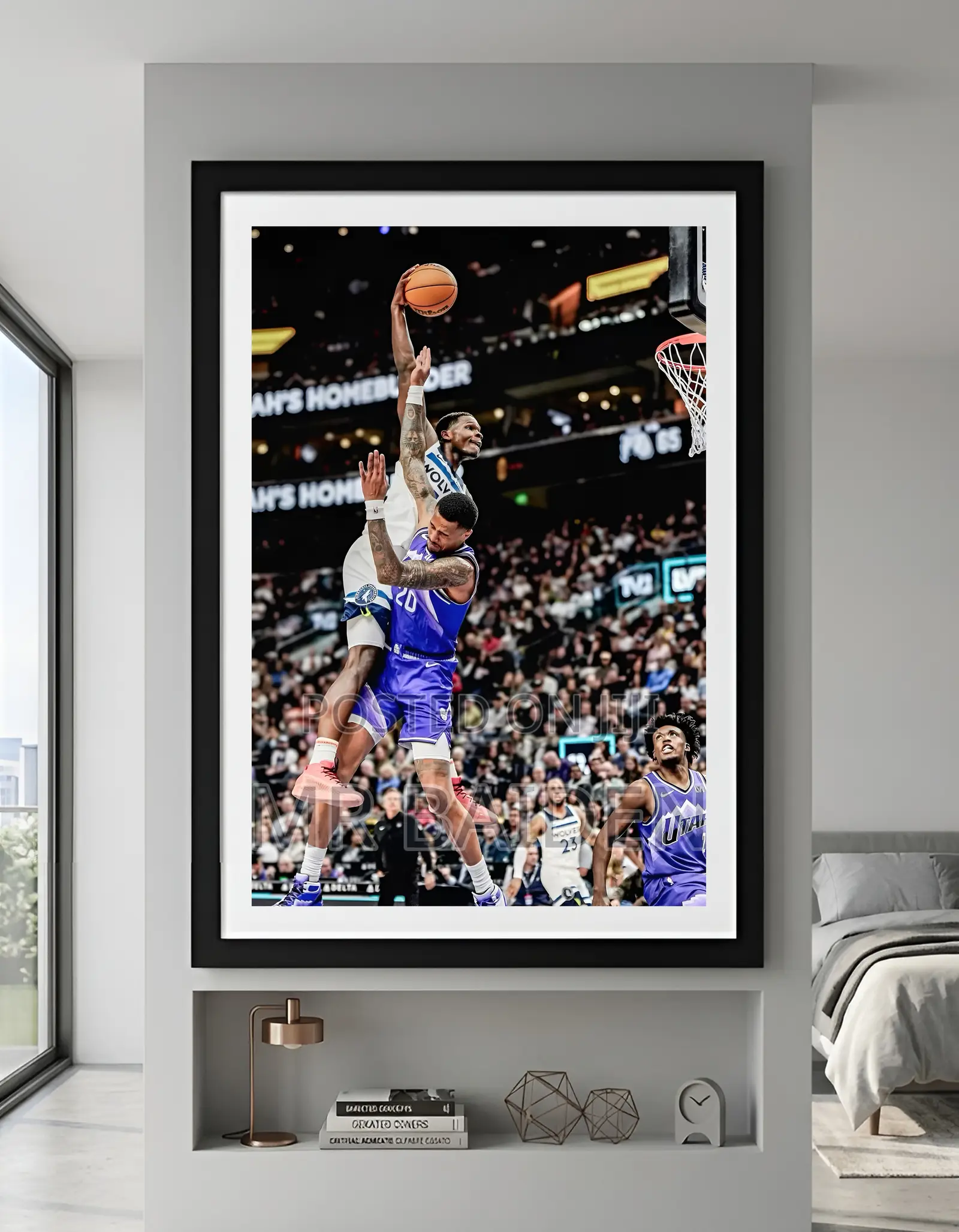 Basketball Framed Wall Art
