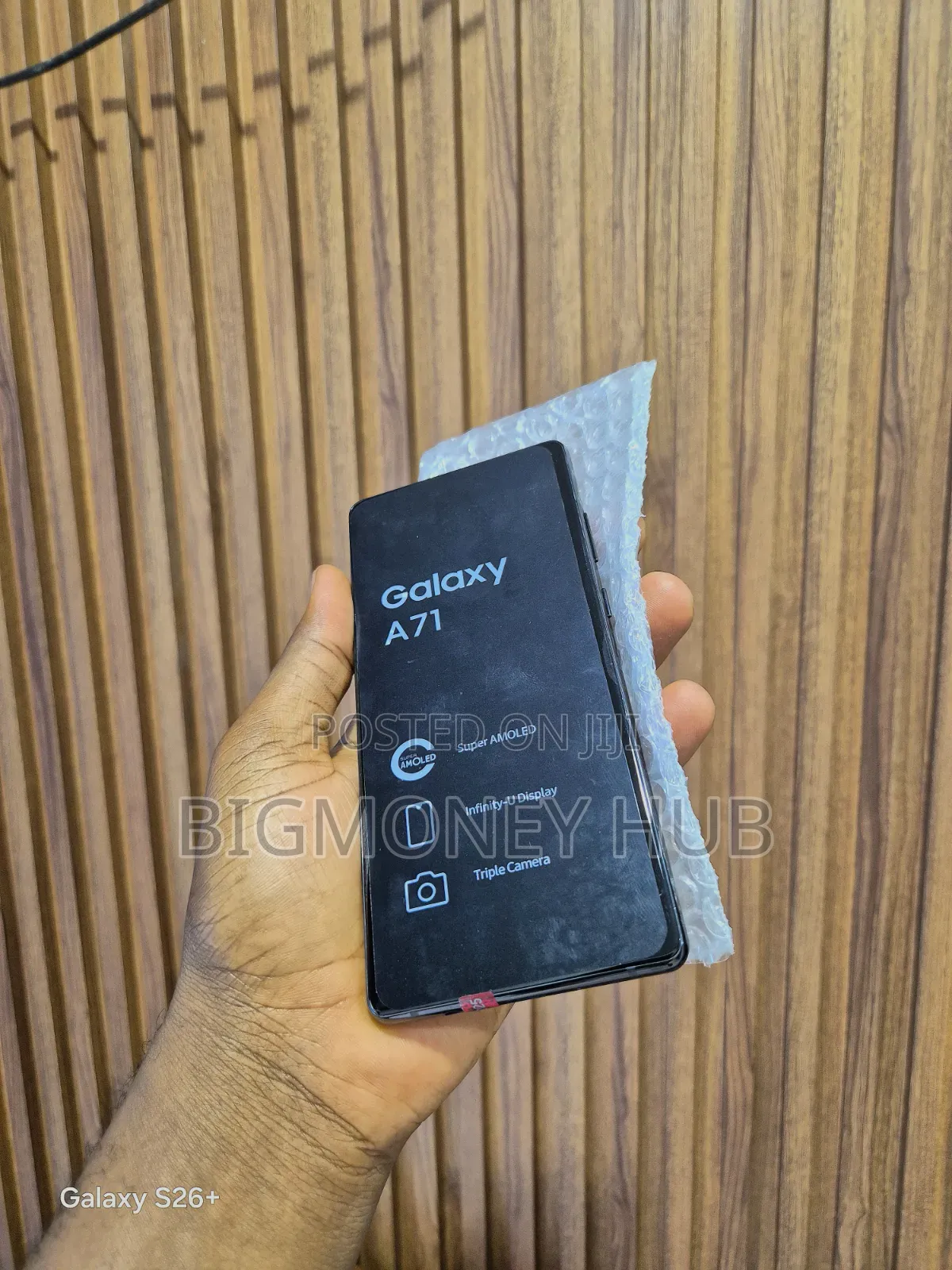 New Samsung Galaxy A71 128 GB Black