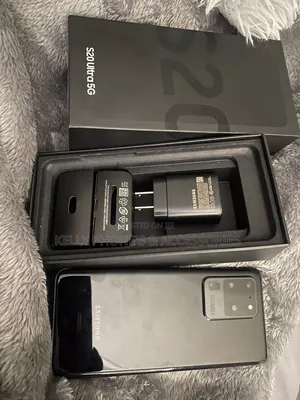 New Samsung Galaxy S20 Ultra 256 GB Black
