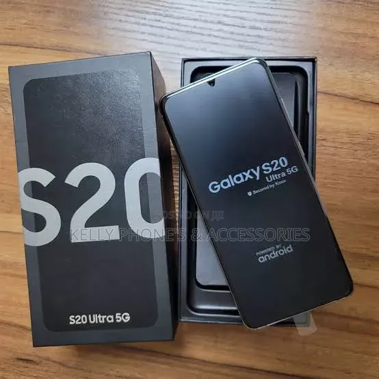 New Samsung Galaxy S20 Ultra 5G 128 GB Black