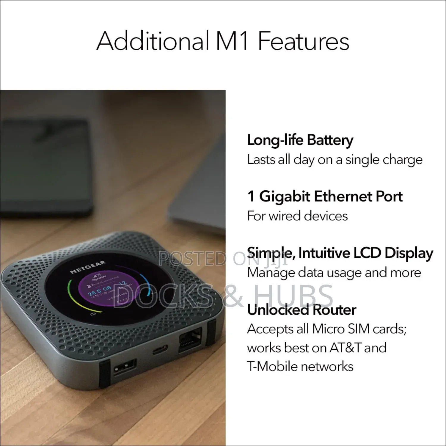 Netgear Nighthawk M1 Mobile Hotspot 4g Lte Router Mr1100