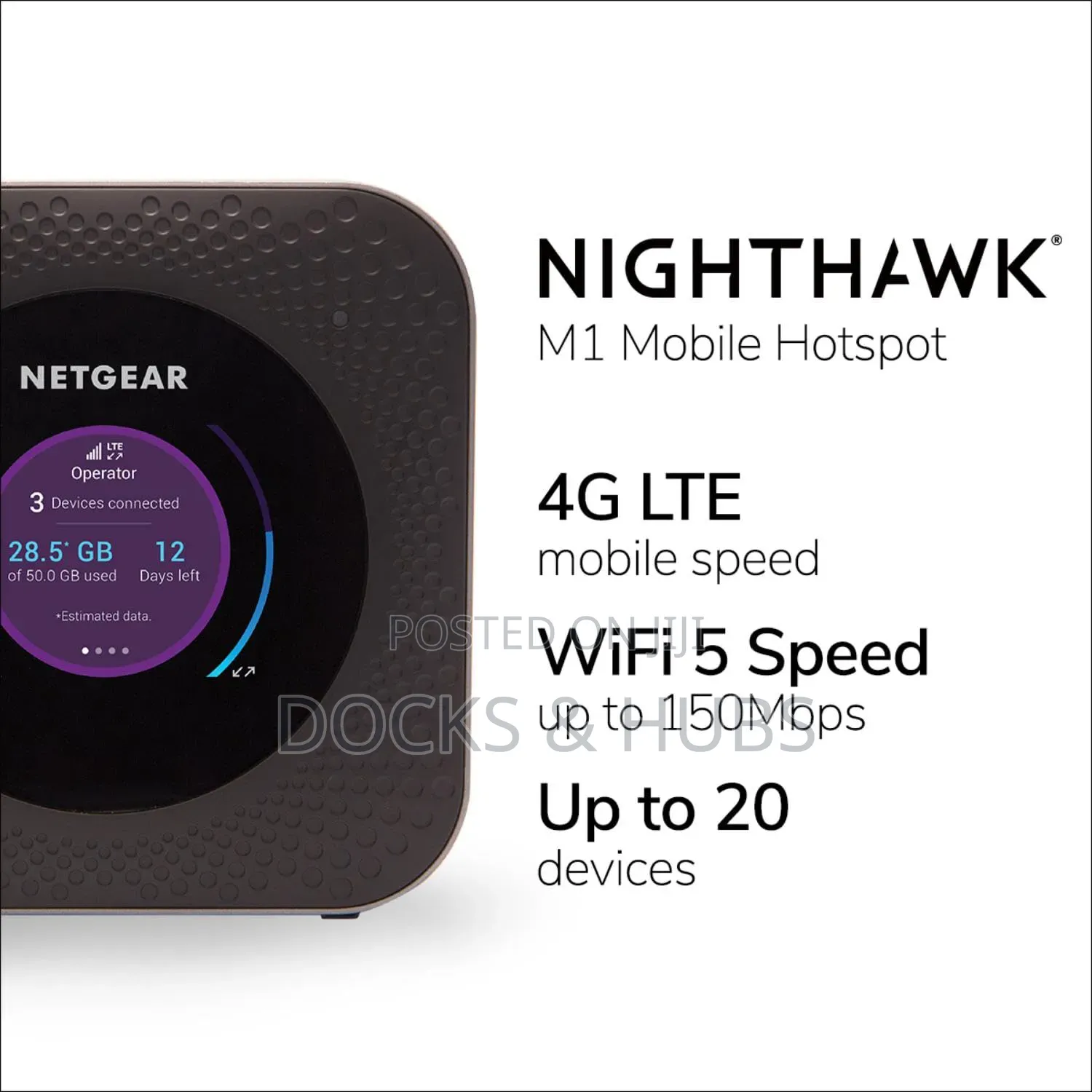 Netgear Nighthawk M1 Mobile Hotspot 4g Lte Router Mr1100