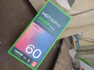 New Infinix Hot 60 Pro+ 256 GB Black