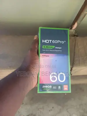 New Infinix Hot 60 Pro+ 256 GB Black
