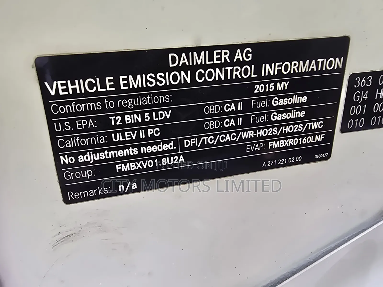 Mercedes-Benz C250 2015 White