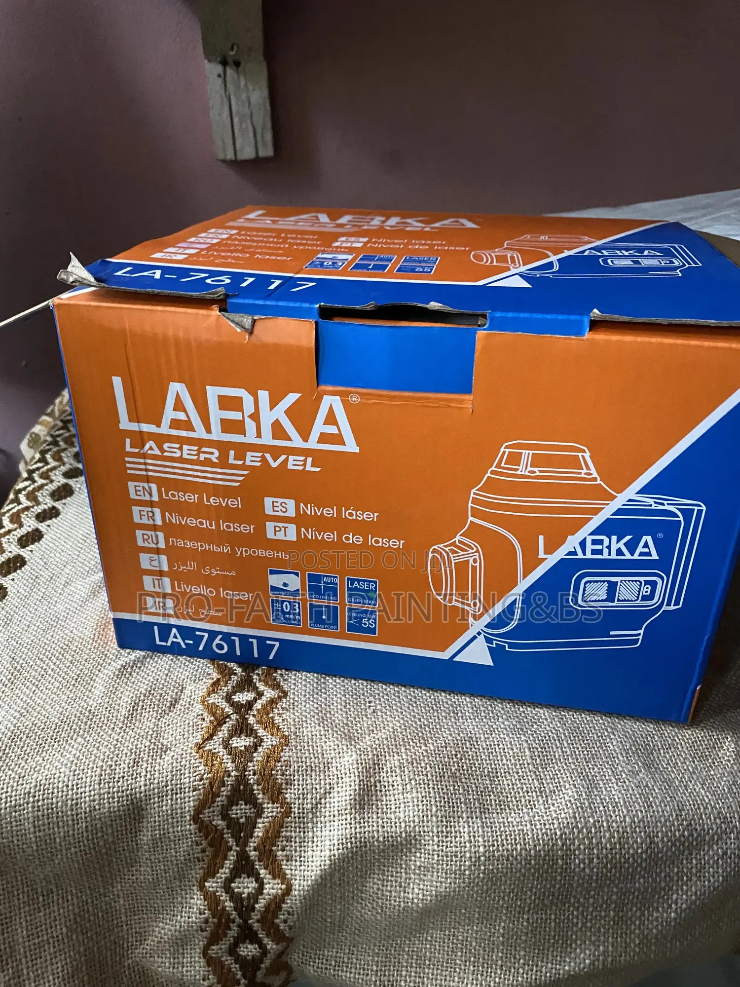 Laser Leveling Machine