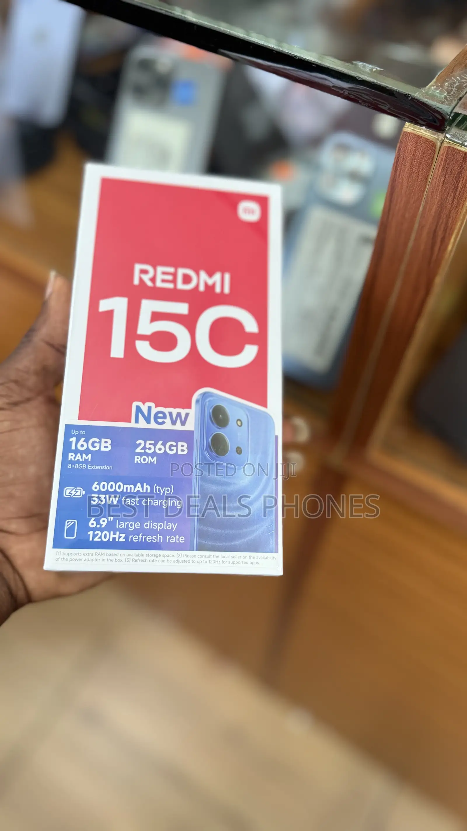 New Xiaomi Redmi 15C 4G 256 GB Red