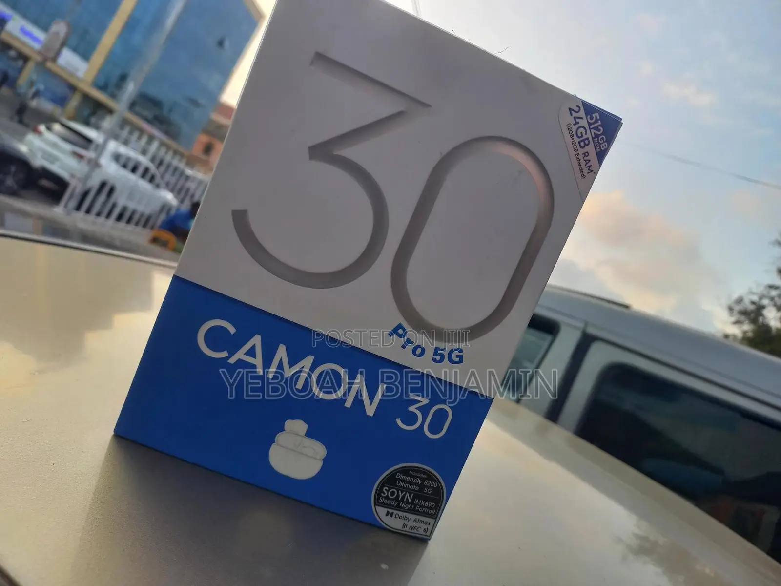 New Tecno Camon 30 Pro 5G 512 GB Black