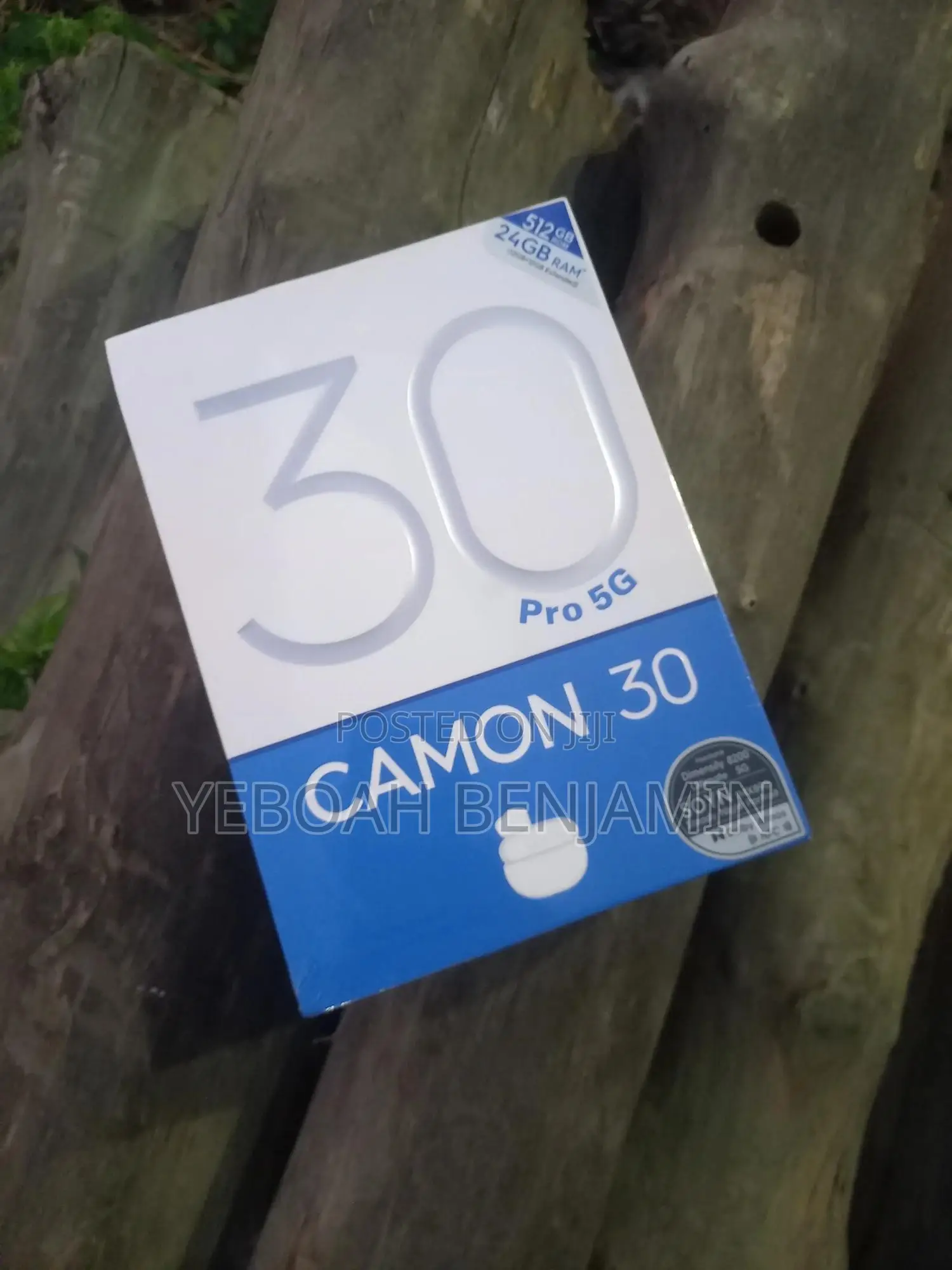 New Tecno Camon 30 Pro 5G 512 GB Black
