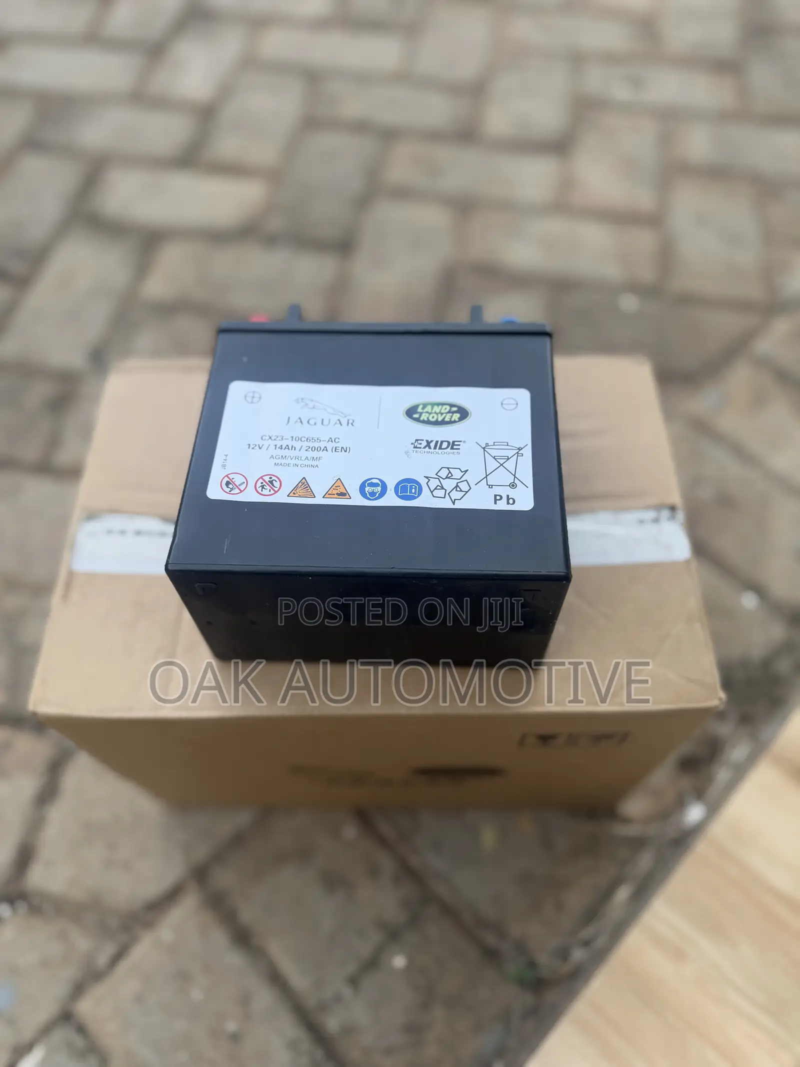 Jaguar Secondly Auxiliary Battery