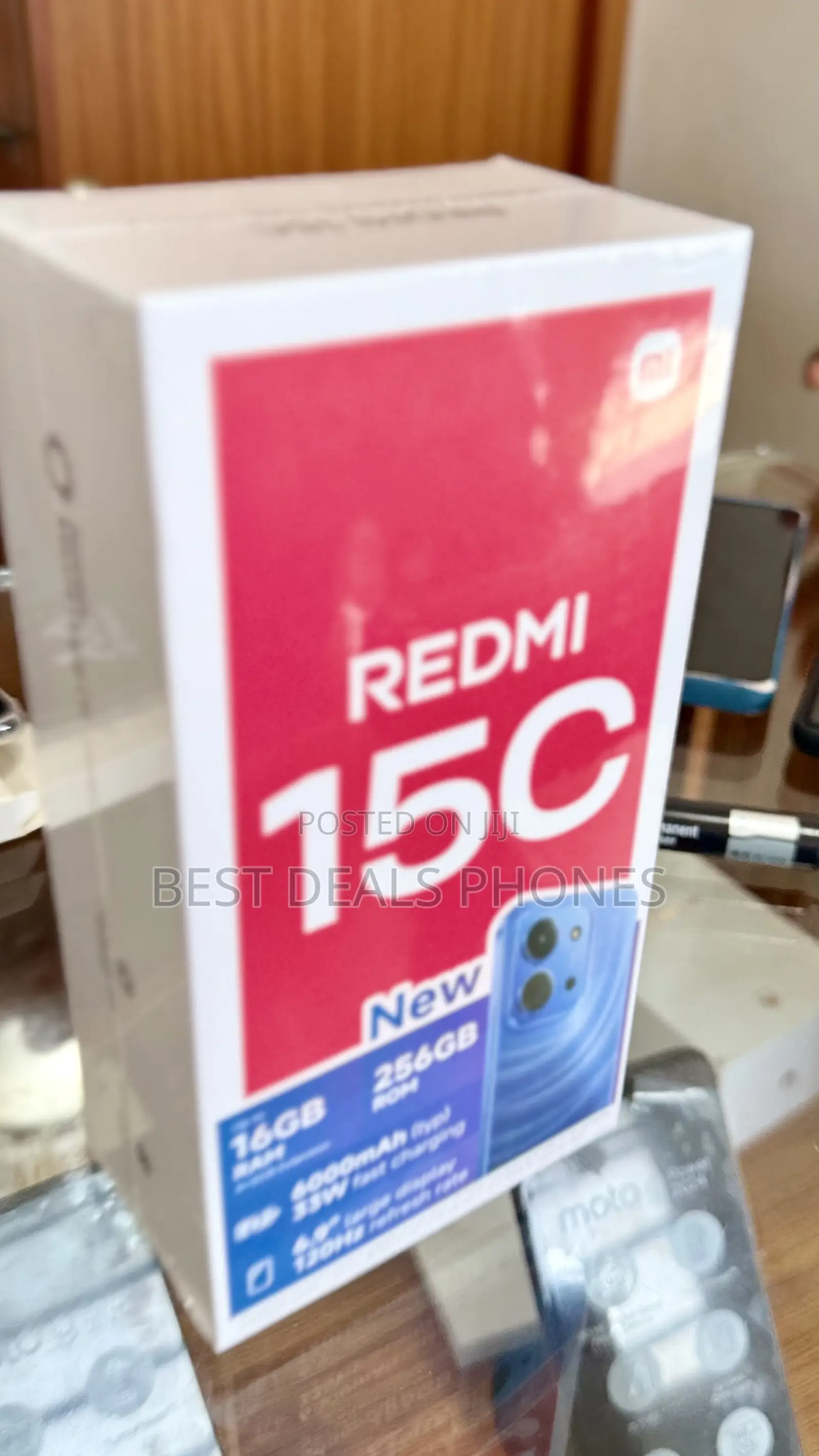 New Xiaomi Redmi 15C 4G 256 GB Red