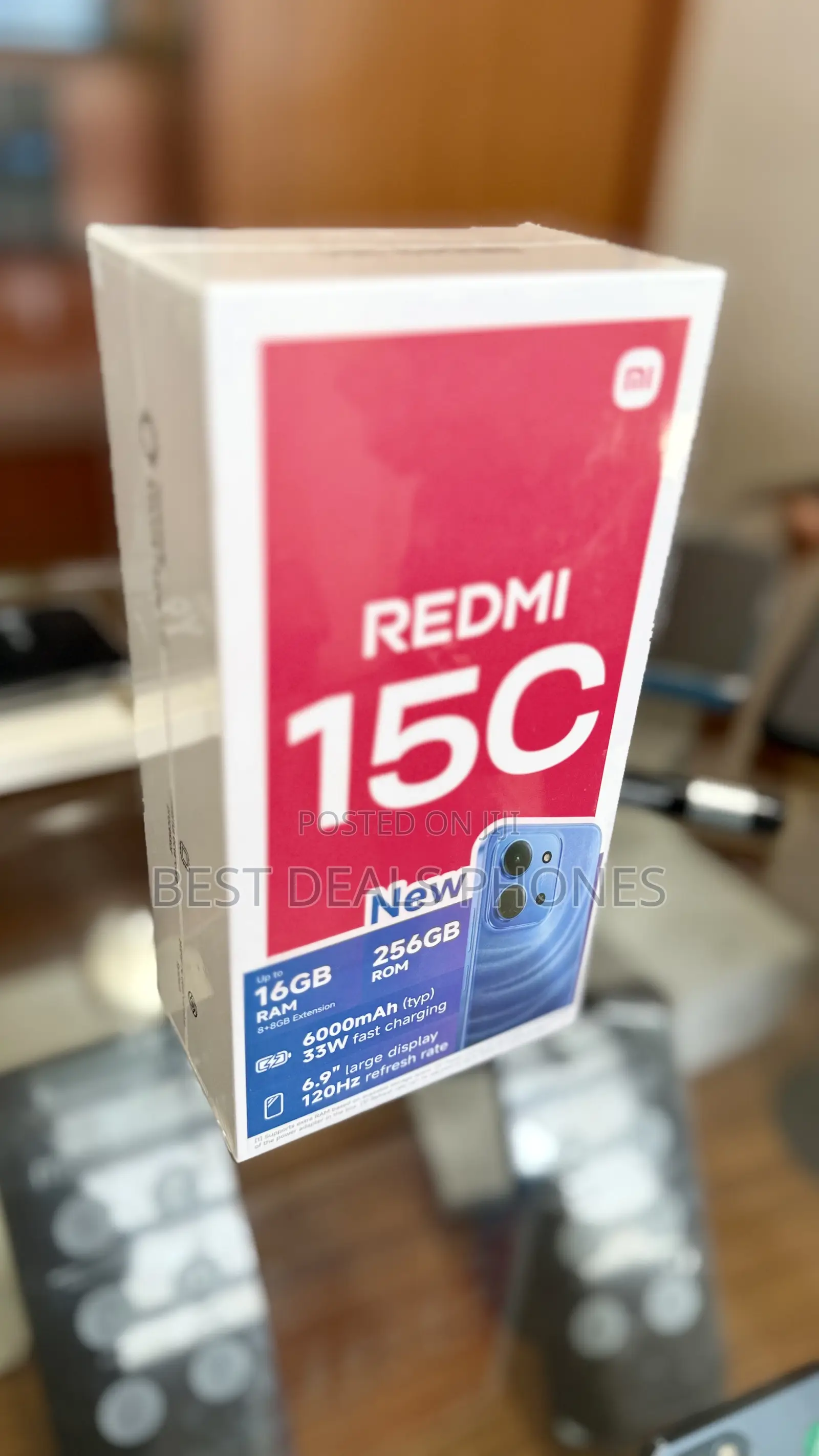 New Xiaomi Redmi 15C 4G 256 GB Red