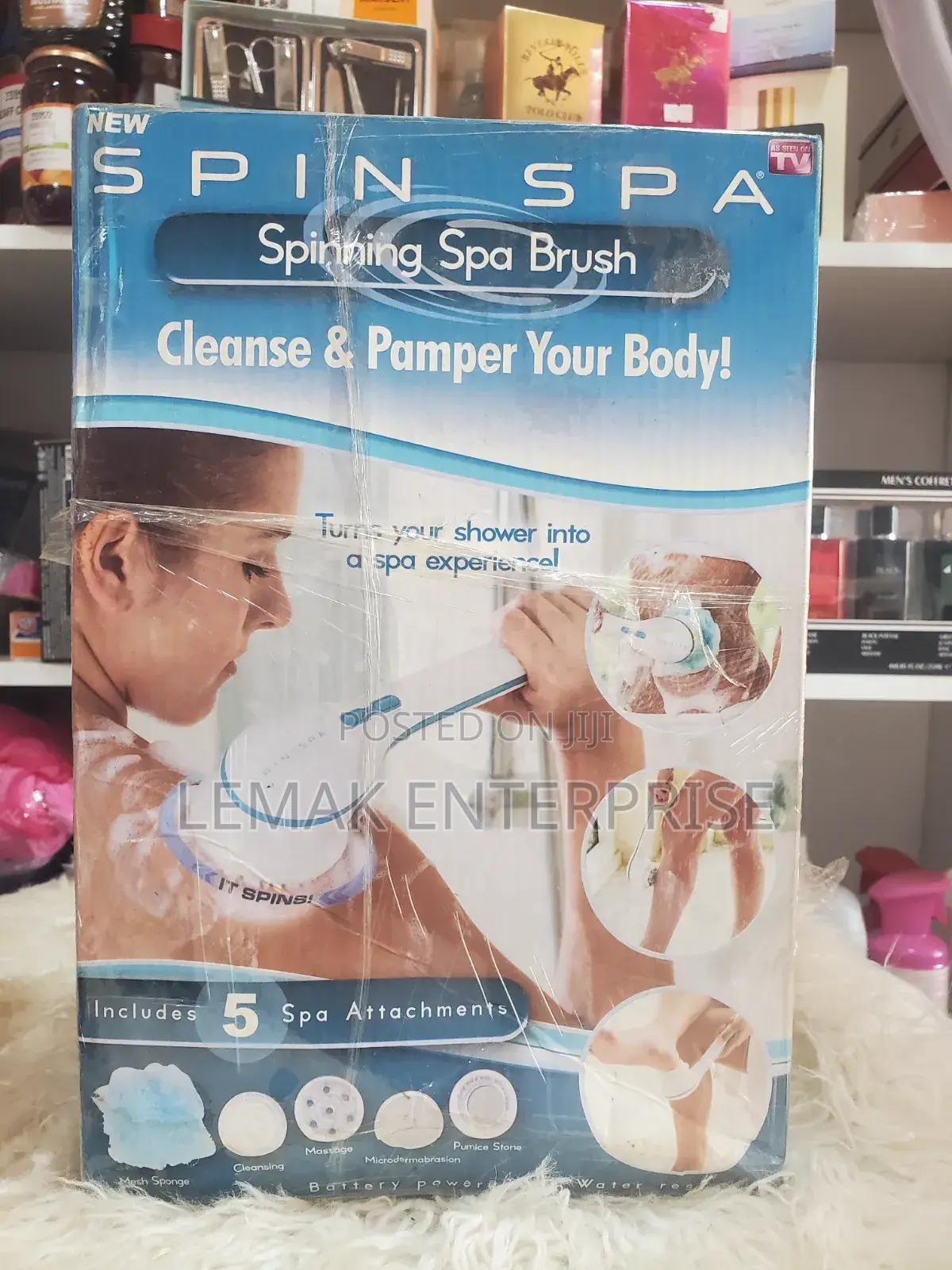 Spinning Spa Body Brush