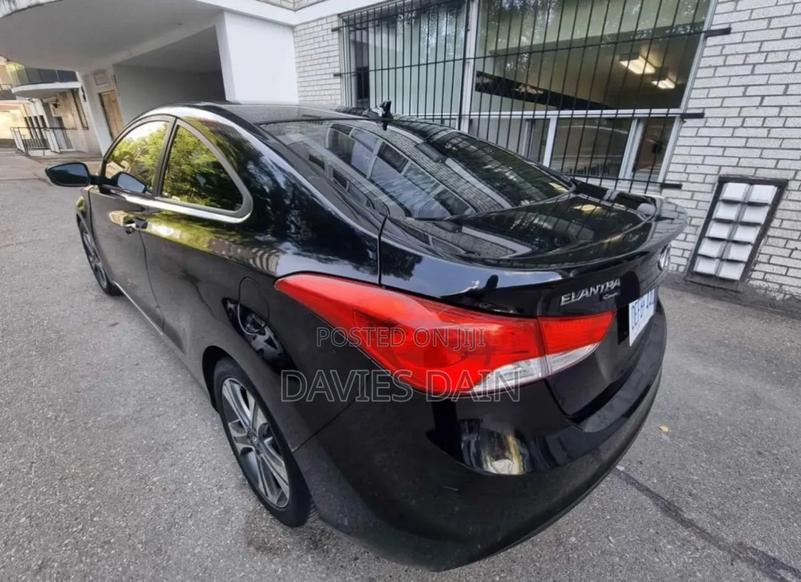 Hyundai Elantra GLS Sedan FWD (1.8L 4cyl 6A) 2013 Black