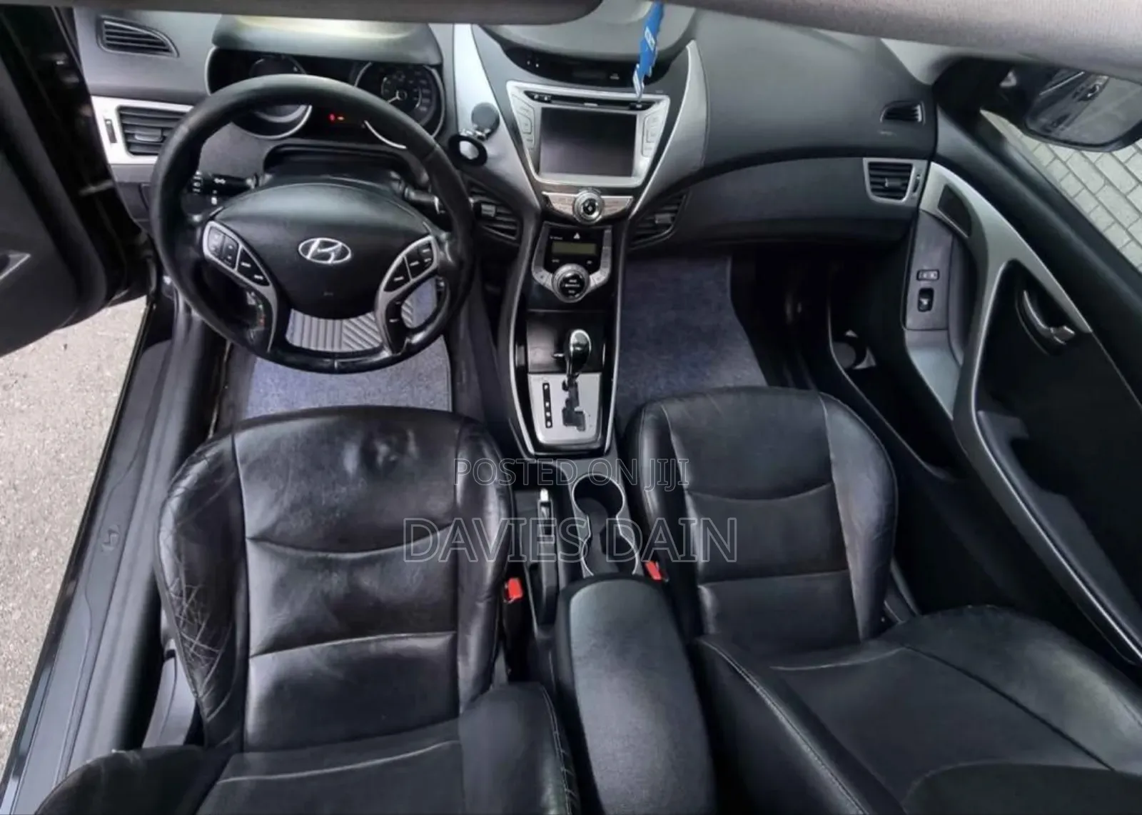 Hyundai Elantra GLS Sedan FWD (1.8L 4cyl 6A) 2013 Black