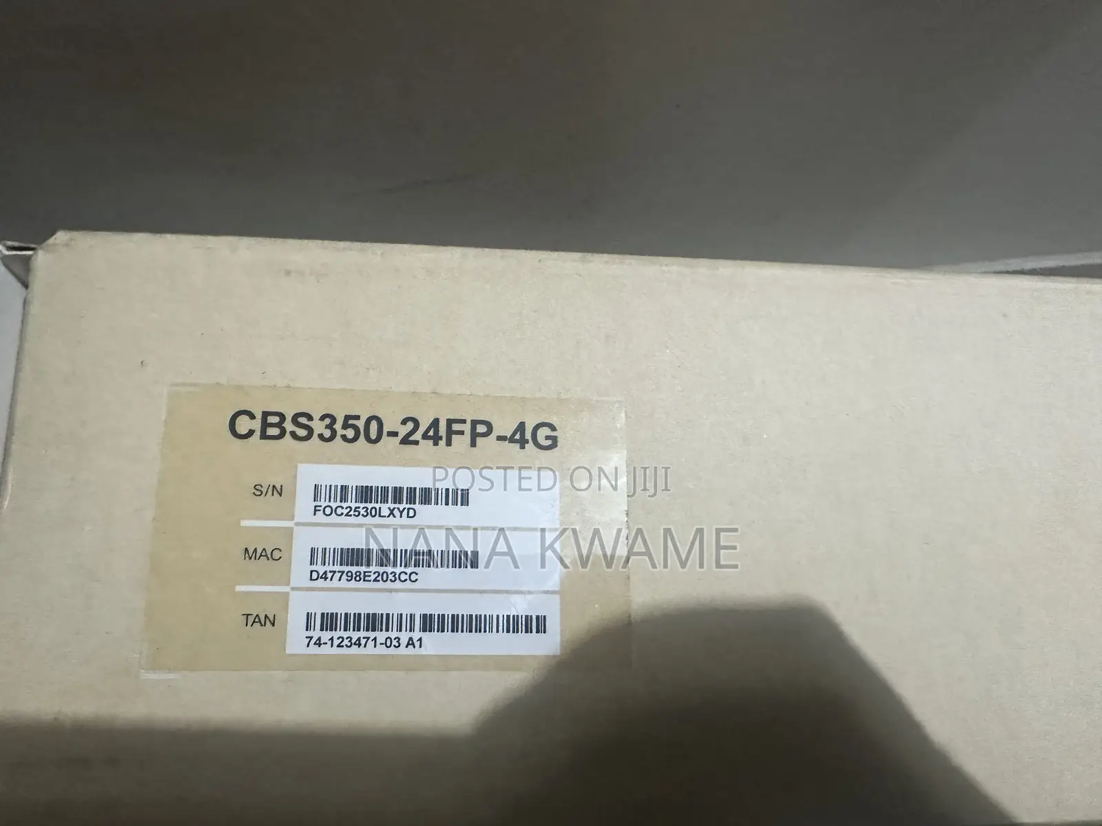 Brand New Cisco Cbs350-24p-4g Managed Poe+Switch-24-Port Gig