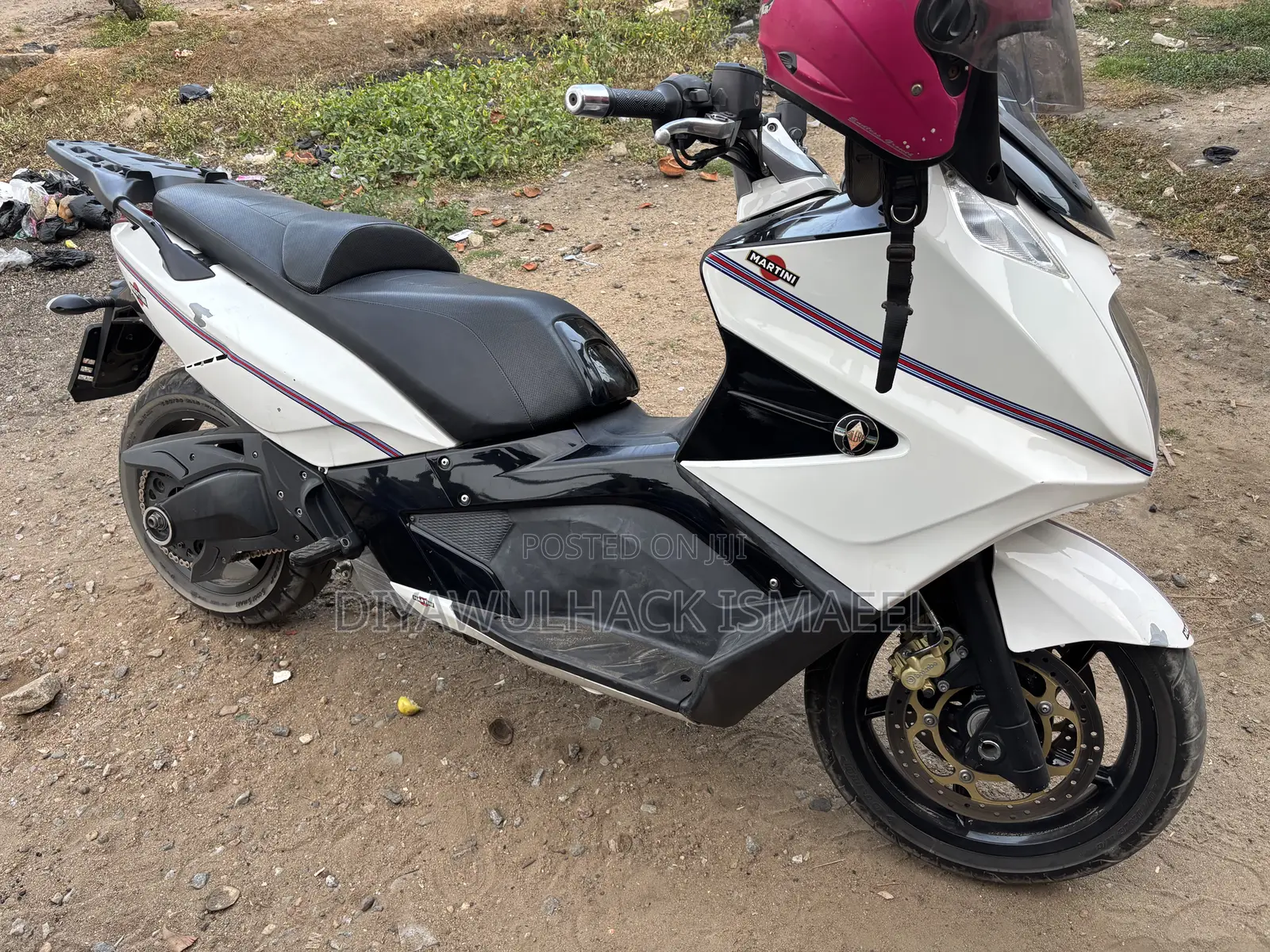 Motorcycle 2020 White