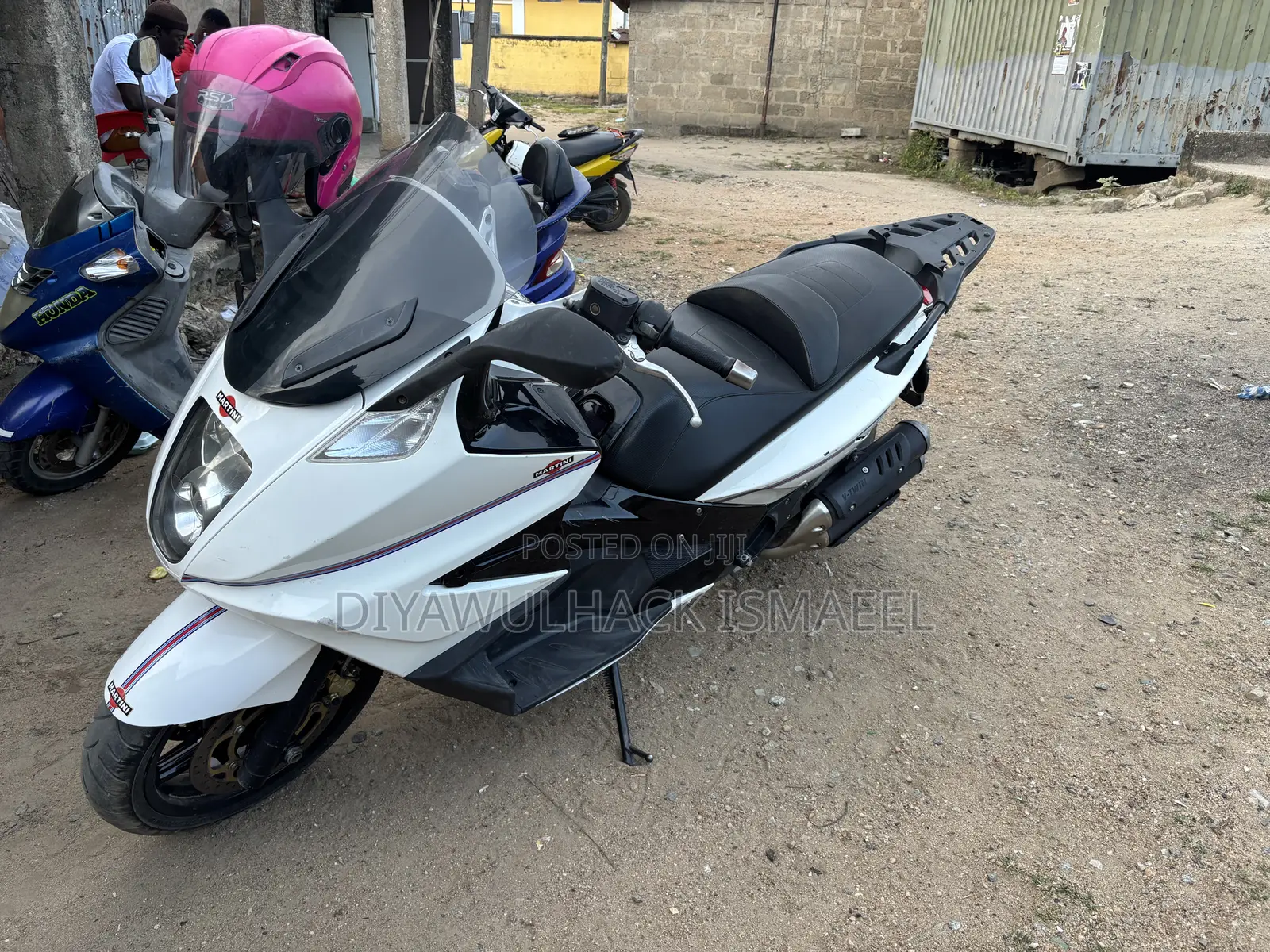 Motorcycle 2020 White