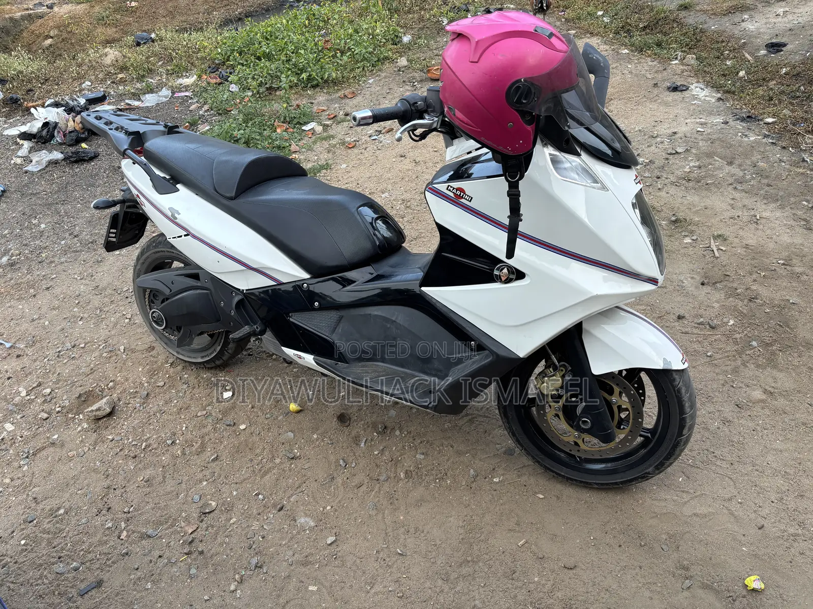 Motorcycle 2020 White