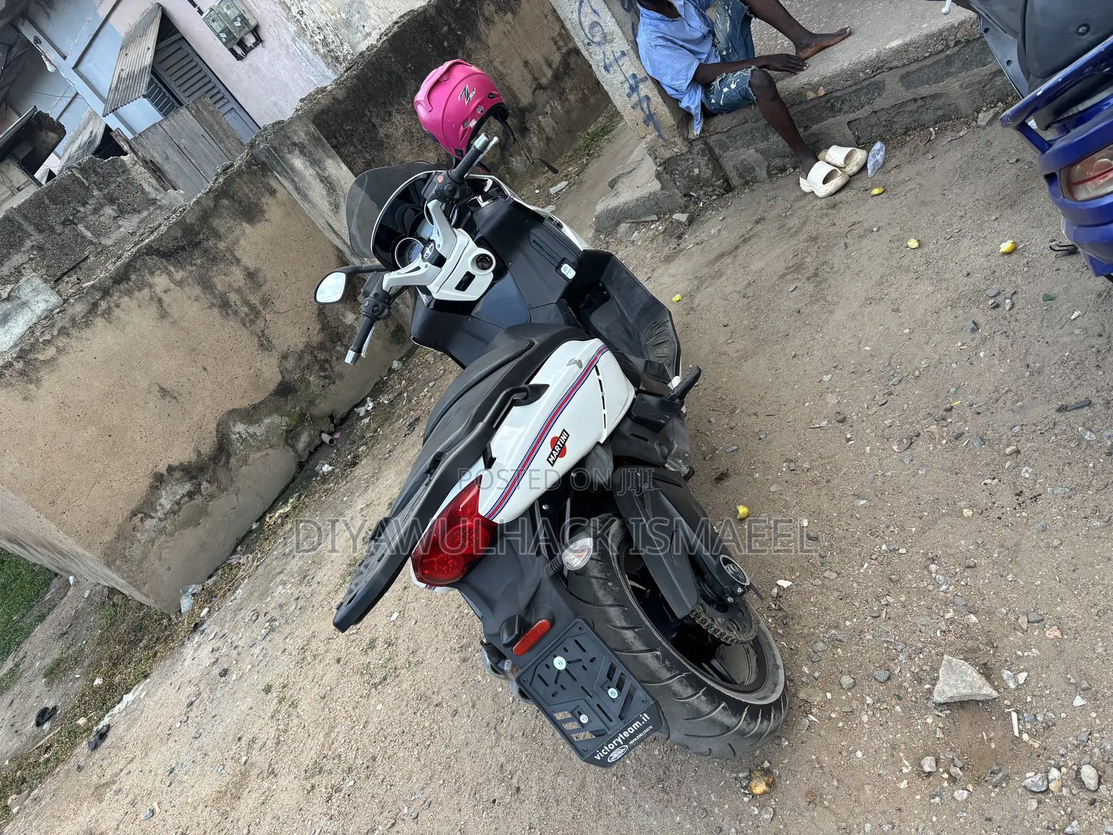 Motorcycle 2020 White