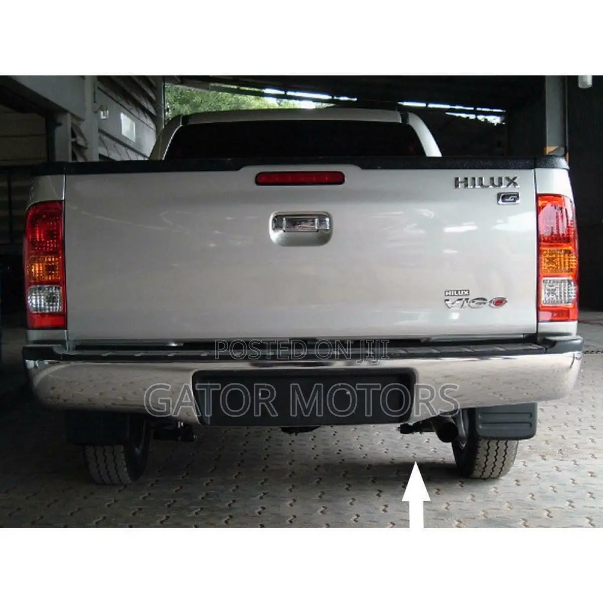 Hilux Vigo 2006 2007 2008 2009 2010 2011 2012 2013 Back Bumper (Metal)