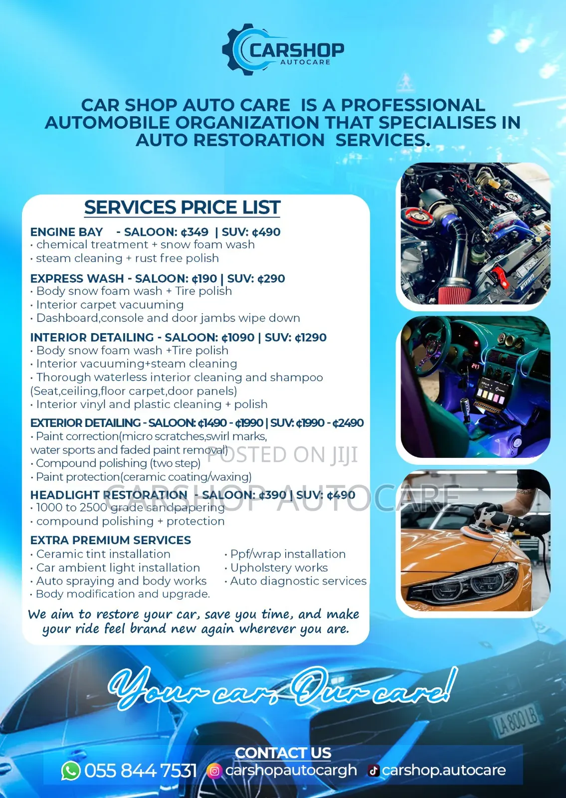 Detailing Services