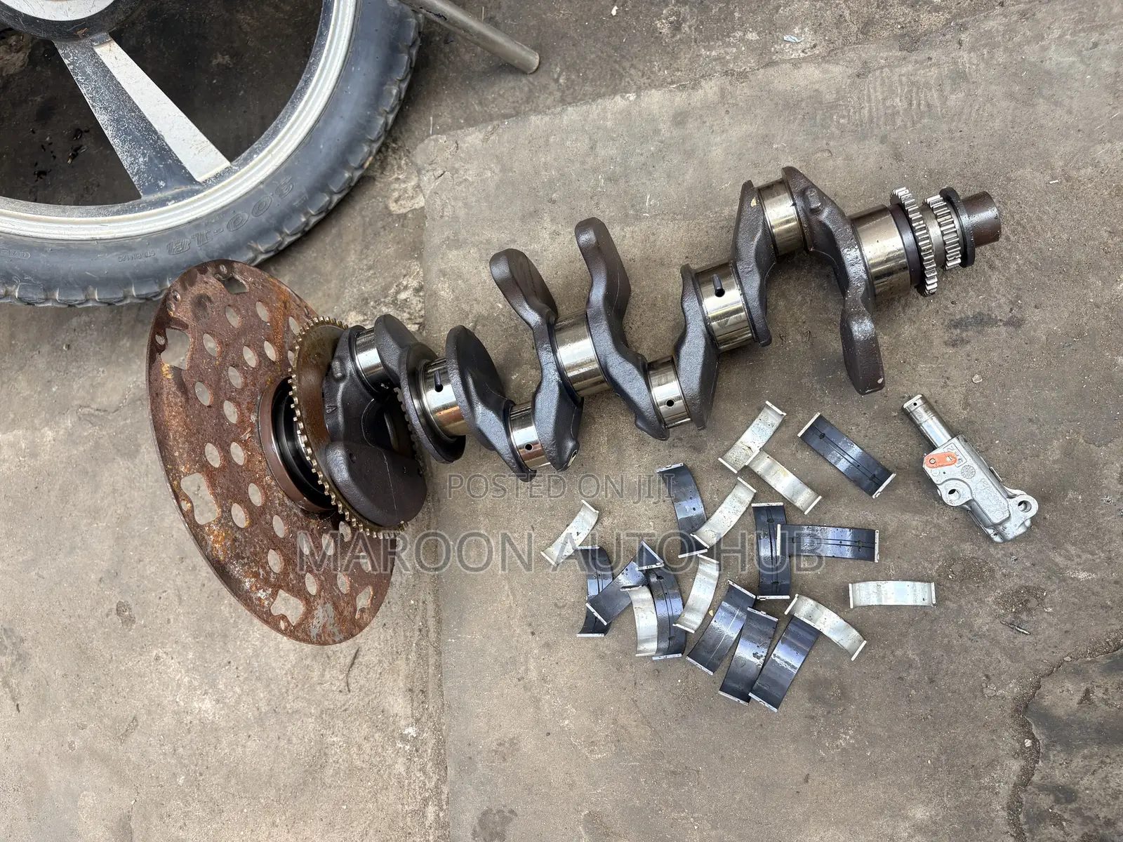 Honda Civic 2015 Model 2.0l Non Turbo Crankshaft With Bearings.