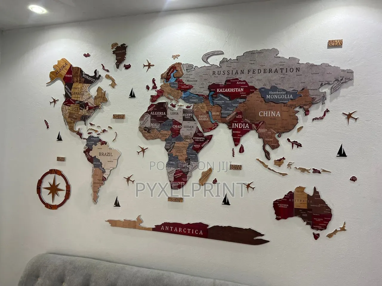 3d World Map