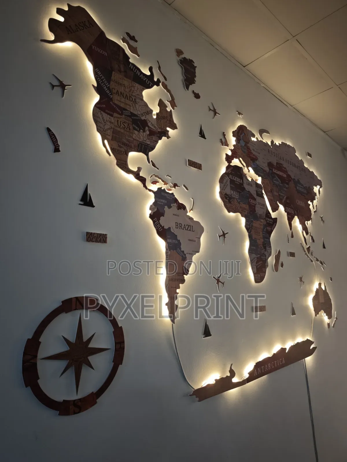3d World Map