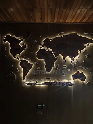 3d World Map