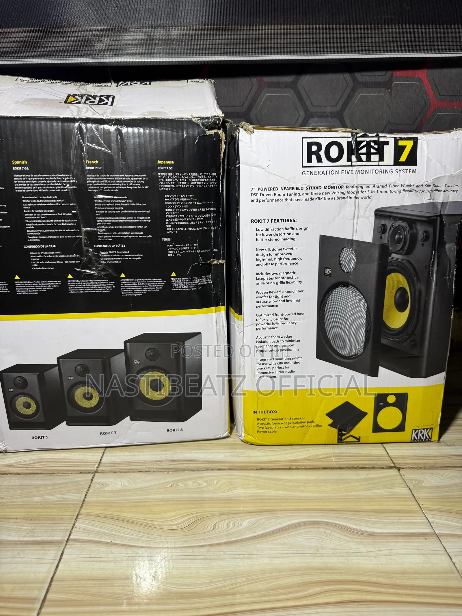 KRK Rokit 7 5th Generation New in Box
