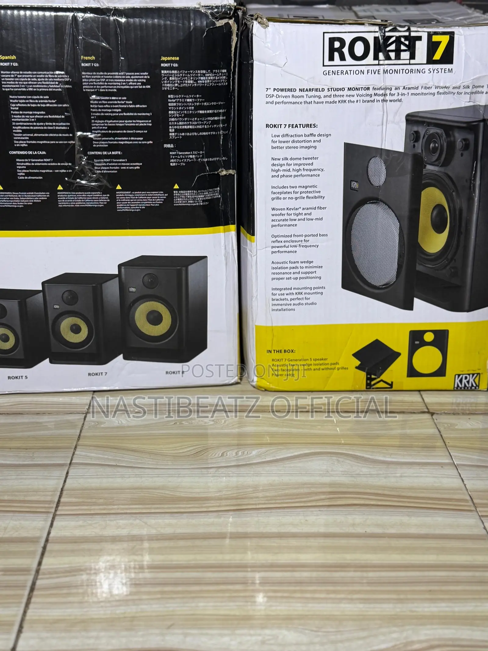 KRK Rokit 7 5th Generation New in Box