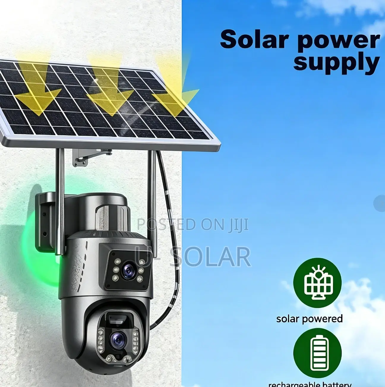 Solar 4g Outdoor Monitor With 32GB SD Card
