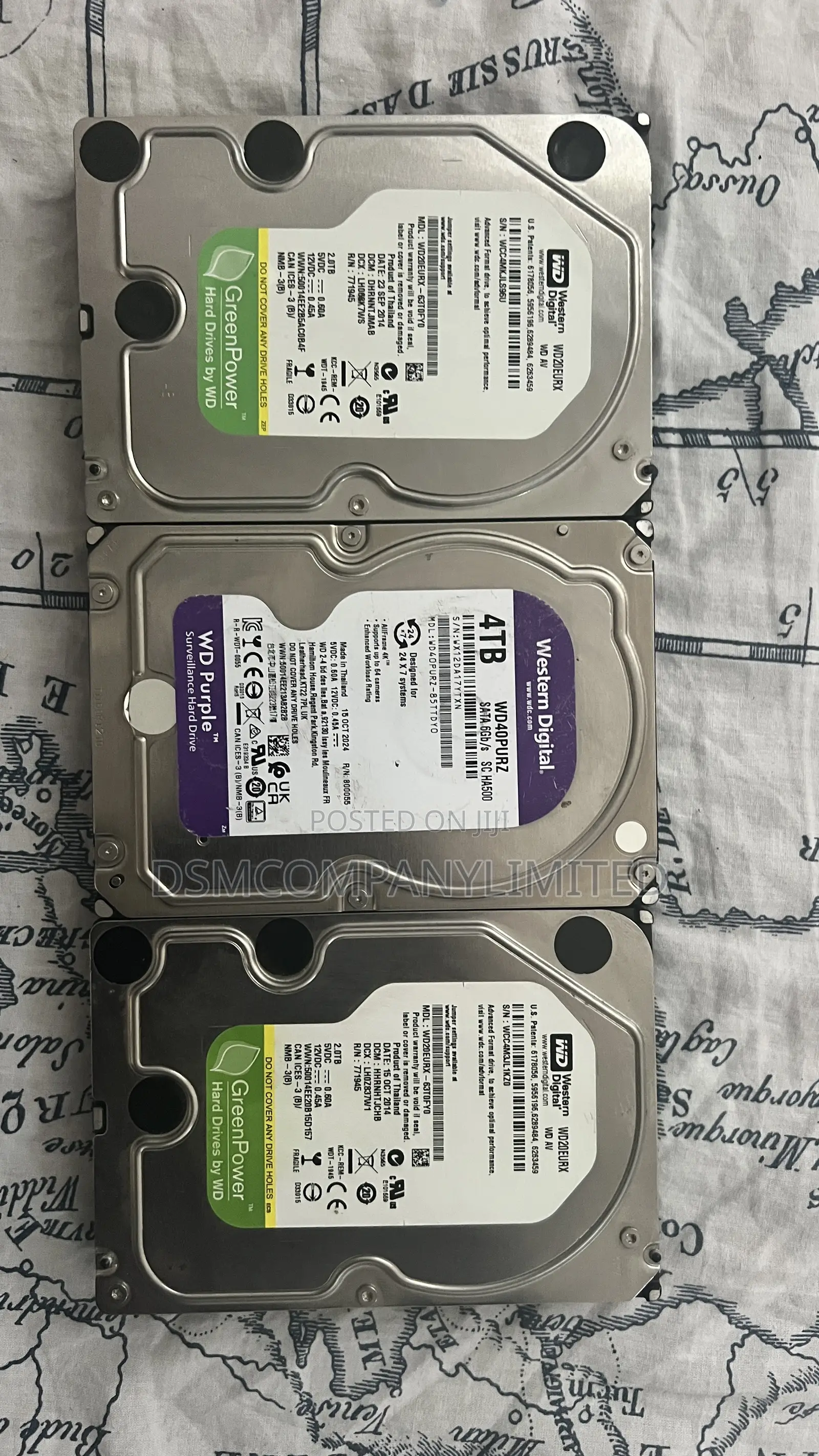 18tb, 12tb, 10tb, 8tb, 6tb, 4tb, 2tb, 1tb Surveillance Storage Deive