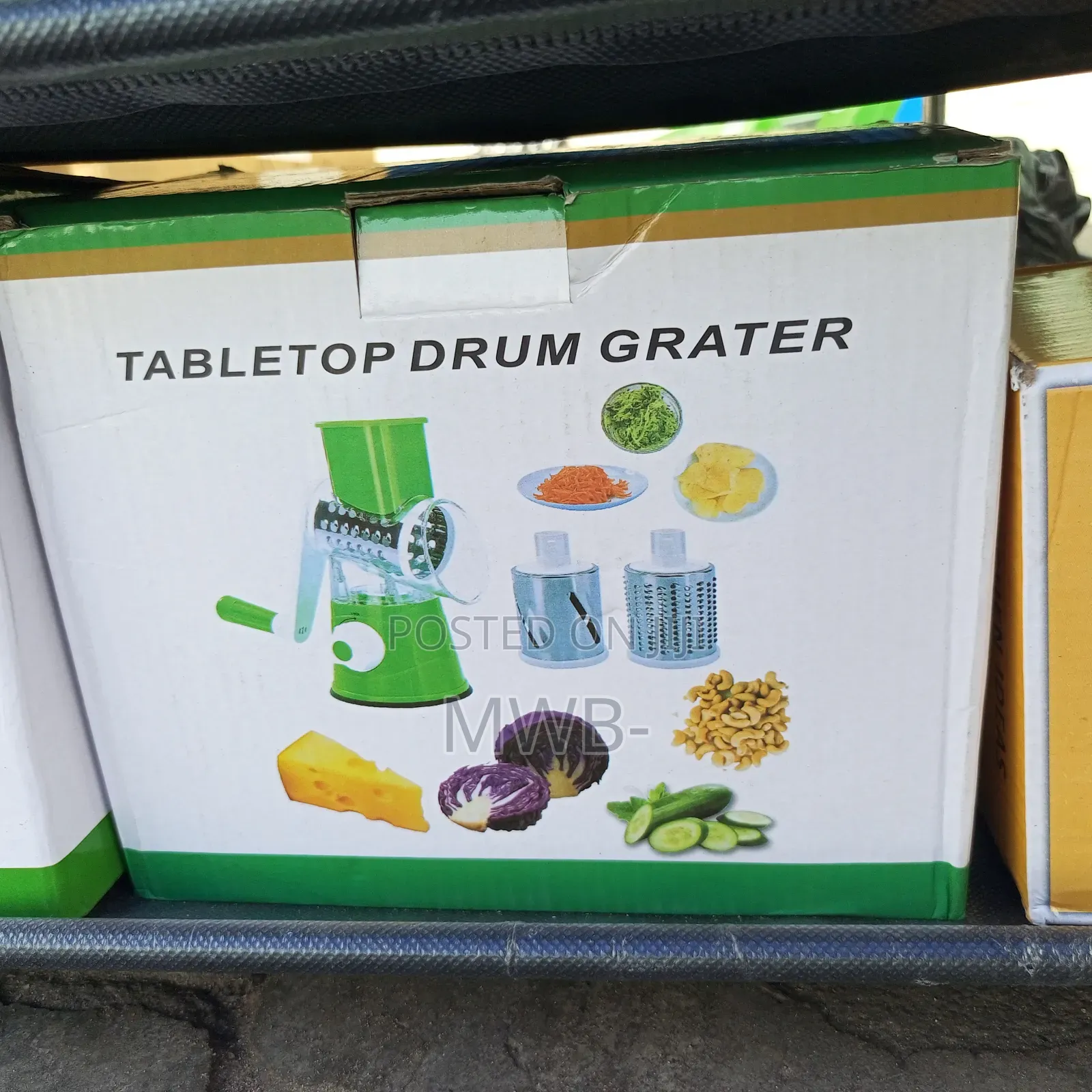 Table Top Drum Grater