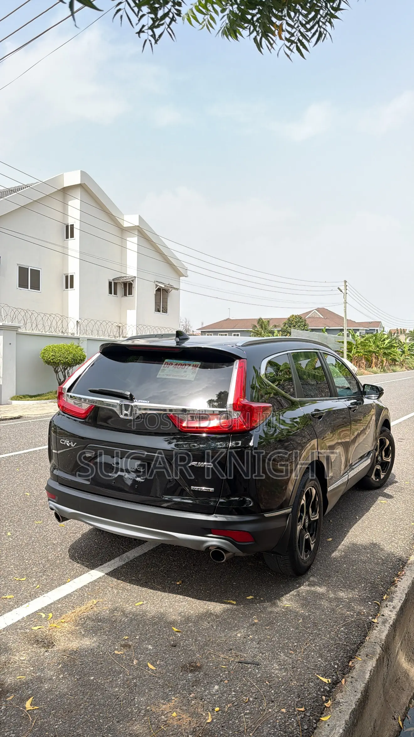 Honda CR-V Touring AWD 2018 Black