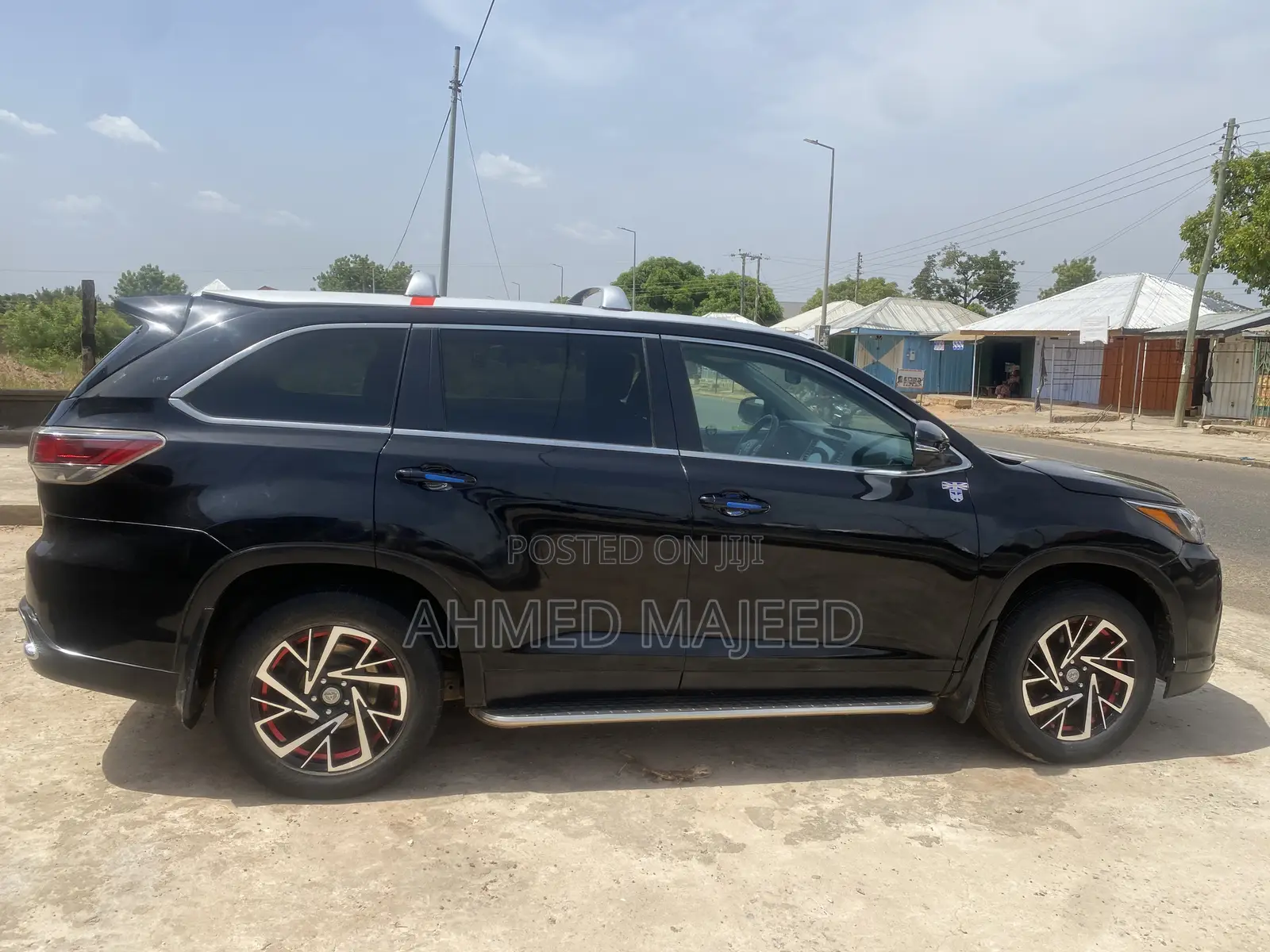 Toyota Highlander LE V6 4x2 (3.5L 6cyl 6A) 2016 Black