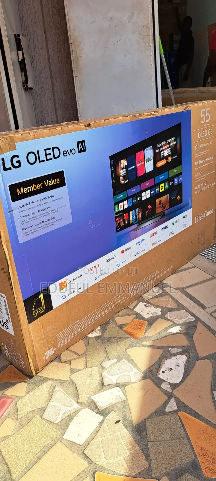 Lg 55" Class Oled Evo C5 Uhd Smart HDR Super Upscaling Ai Tv